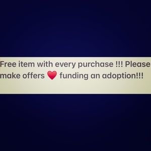 Free item with every purchase ♥️♥️♥️♥️♥️